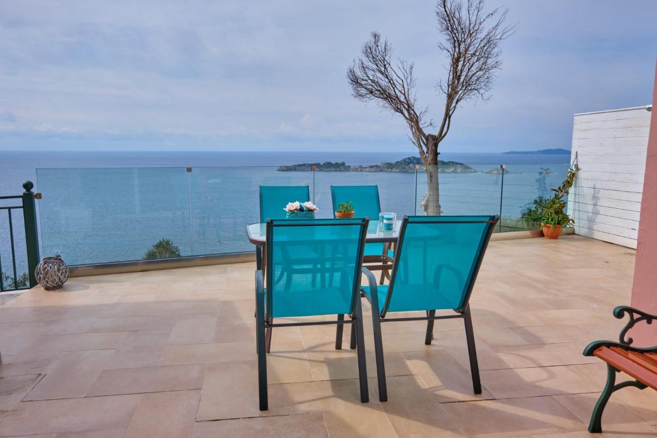 Villa Meli Afionas Corfu ภายนอก รูปภาพ